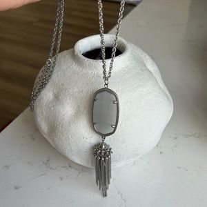 Grey Kendra Scott Rayne Necklace